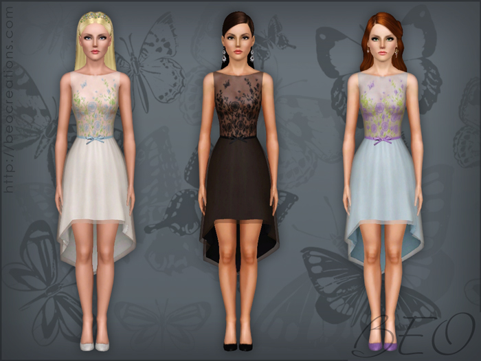 Dress 025 for The Sims 3 by BEO (3)